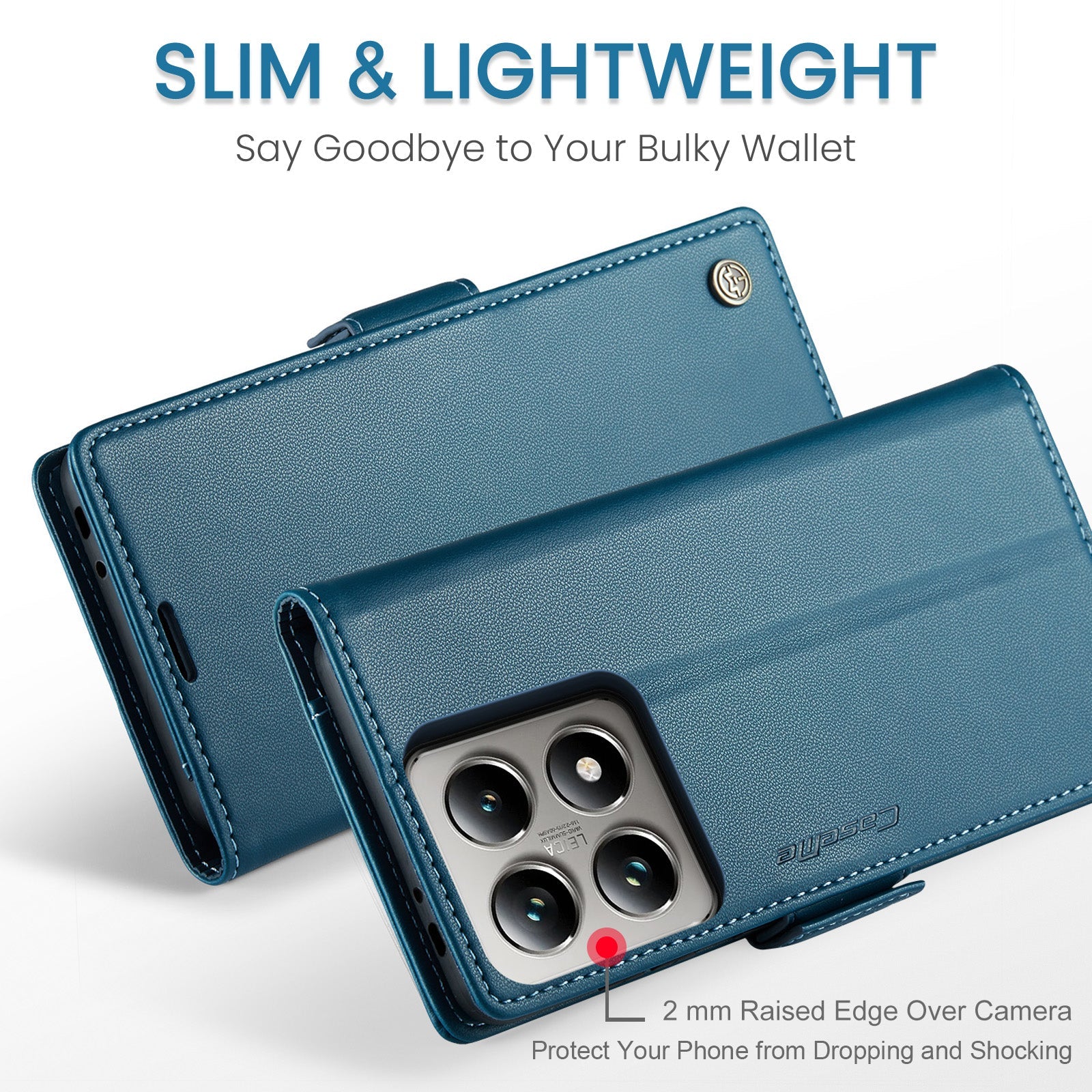 Xiaomi 14T Pu Wallet Case [Navy]