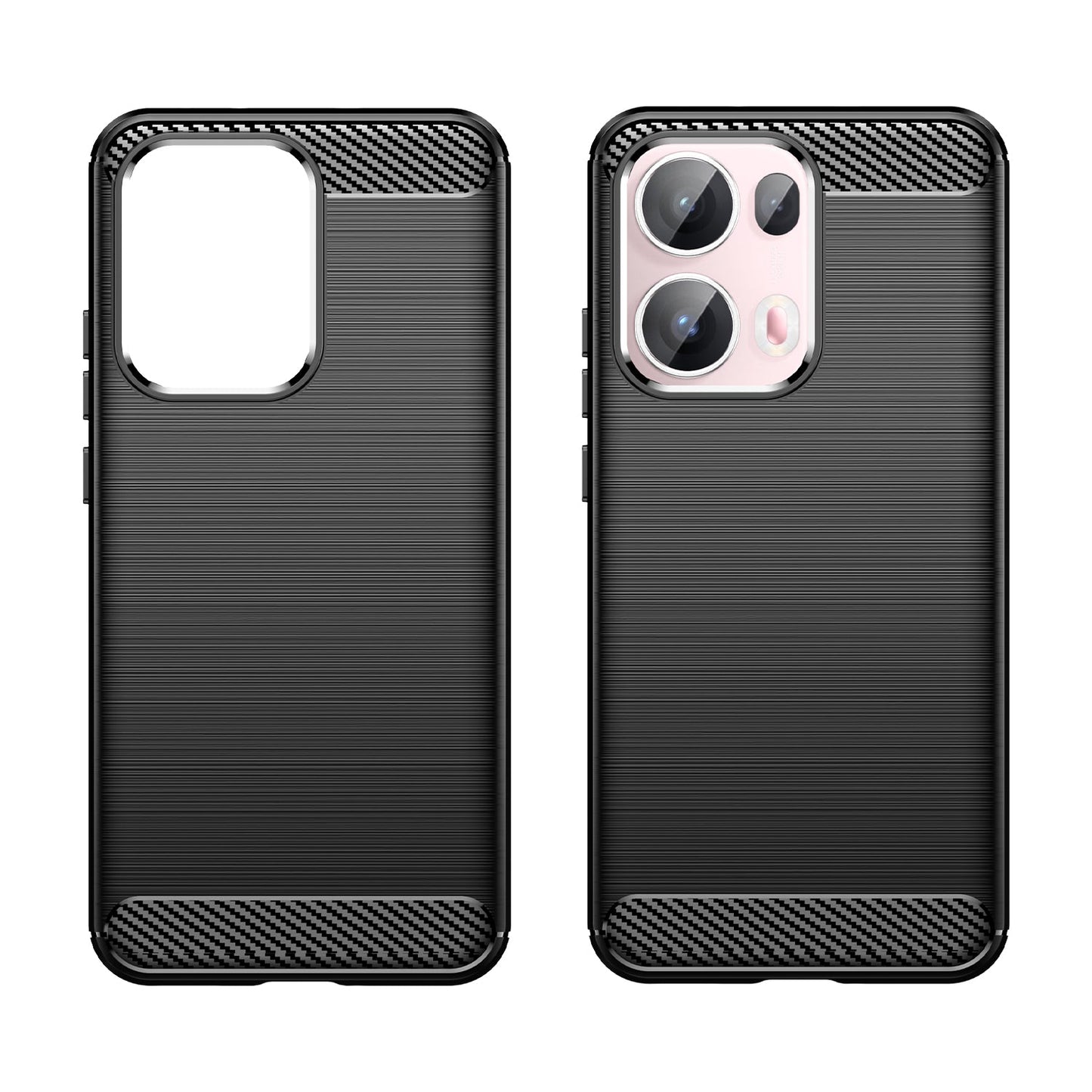 Oppo Reno 13 Pro 5G Carbon Fibre Case [Black]
