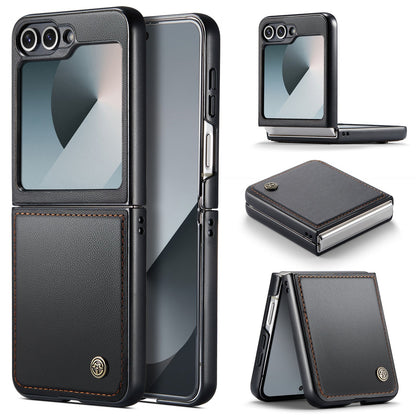 Galaxy Z Flip 7 Fe Pu Wallet Case [Black]