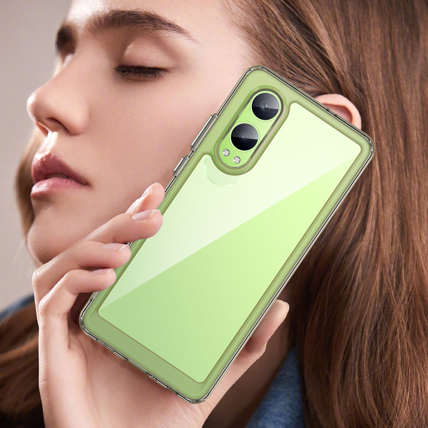 Oneplus Nord Ce4 Lite Soft Gel Bumper Case [Clear Grey]
