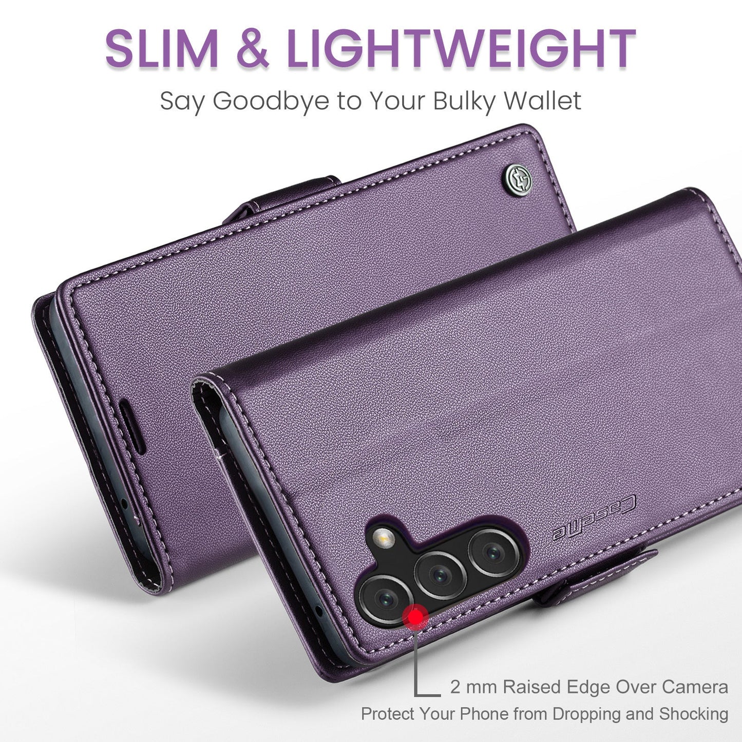 Galaxy A16 5G Pu Wallet Case [Purple]