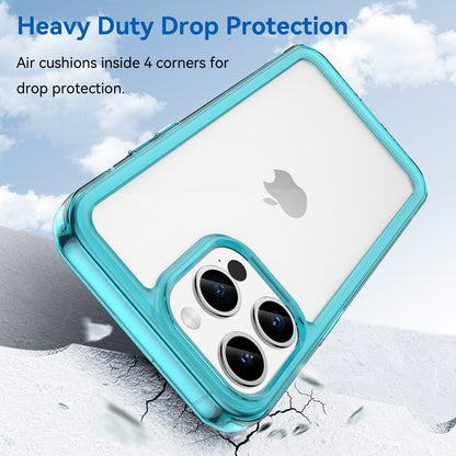Iphone 15 Pro Max Soft Gel Case [Clear Blue]