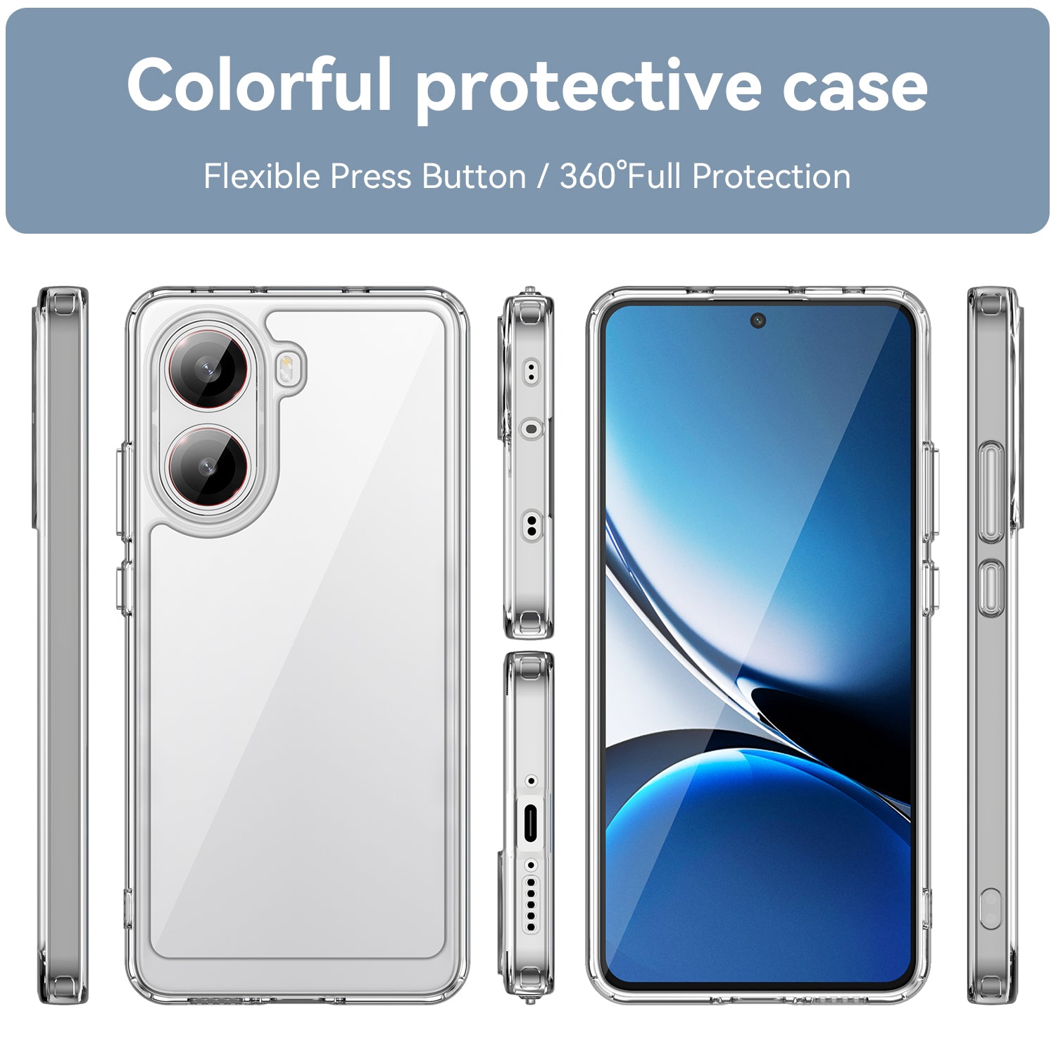 Xiaomi Poco X7 Pro Soft Gel Case [Clear]