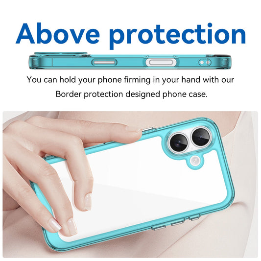 Iphone 17 Soft Gel Case [Clear Blue]