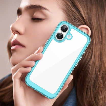 Iphone 17 Soft Gel Case [Clear Blue]
