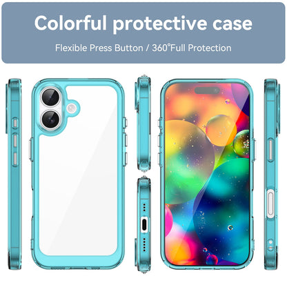 Iphone 17 Soft Gel Case [Clear Blue]