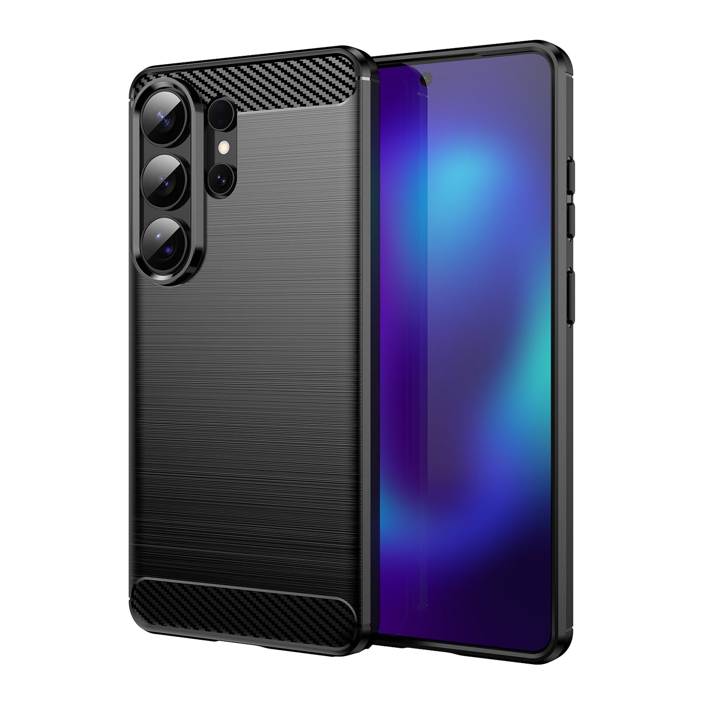 Galaxy S26 Ultra Carbon Fibre Case [Black]