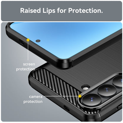 Galaxy S26 Plus Carbon Fibre Case [Black]