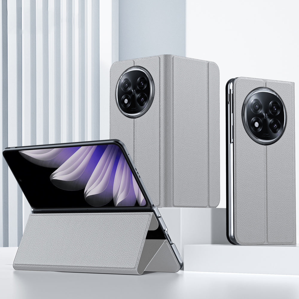 Oppo Find N5 Pu Leather Case [Grey]