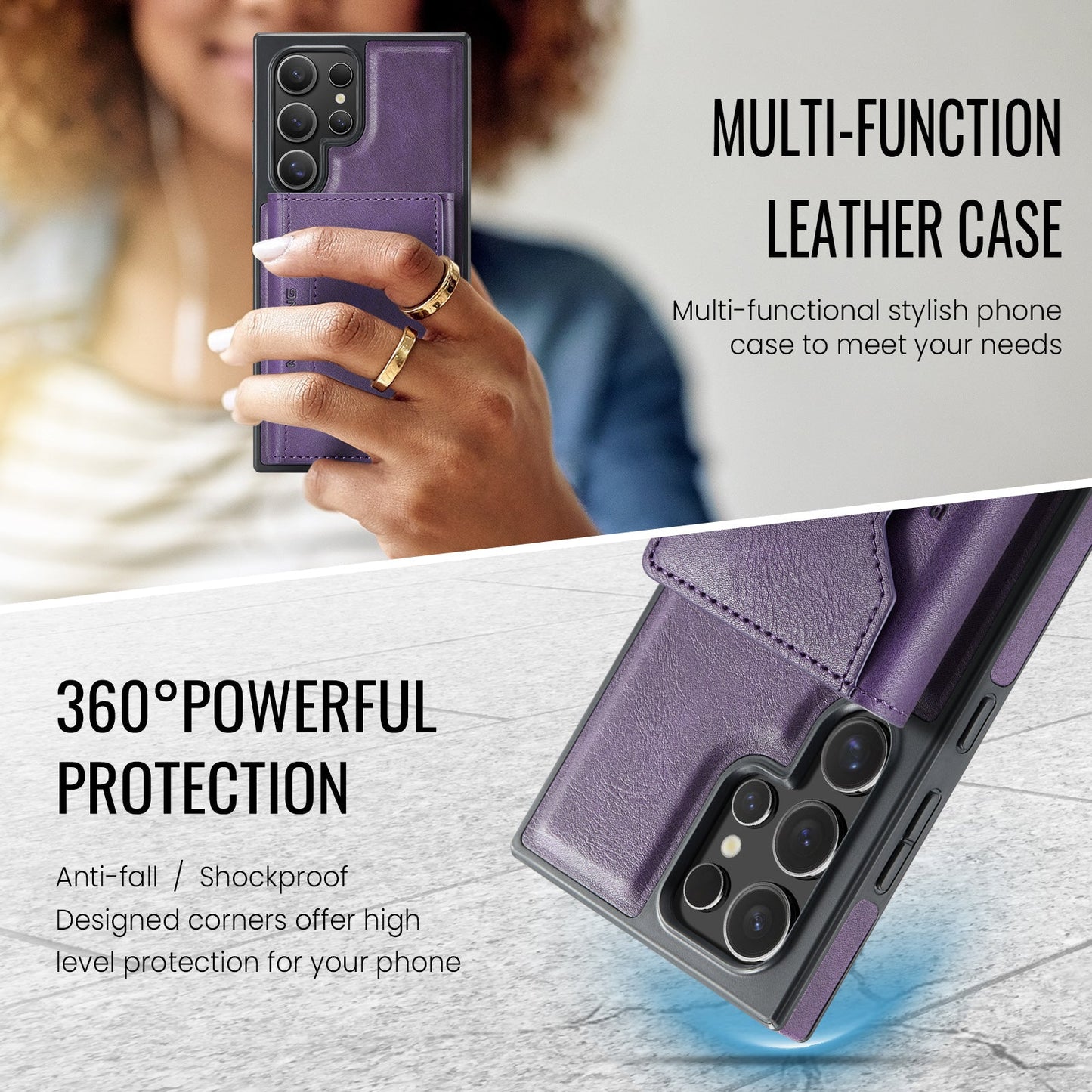 Galaxy S25 Ultra Magsafe Wallet [Purple]