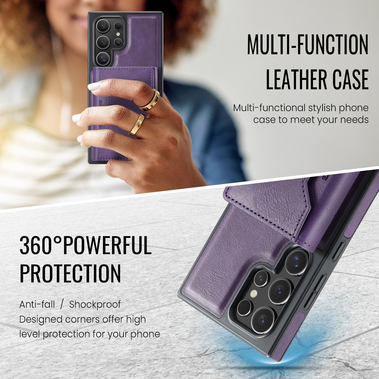 Galaxy S25 Ultra Magsafe Wallet [Purple]