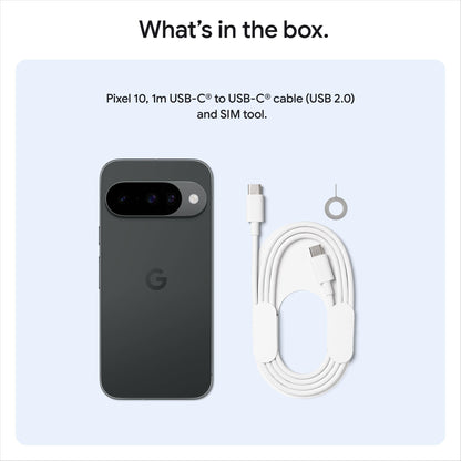 Google Pixel 10 Mobile Phone Global [ 256GB / 12GB RAM - Obsidian ]
