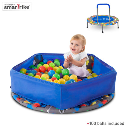 SmarTrike 3-in-1 Activity Center: Trampoline & Ball Pit