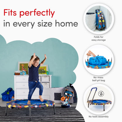 SmarTrike 3-in-1 Activity Center: Trampoline & Ball Pit