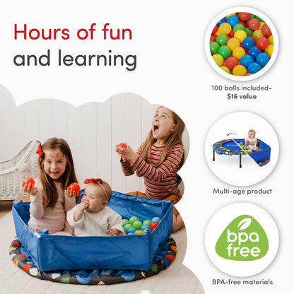 SmarTrike 3-in-1 Activity Center: Trampoline & Ball Pit