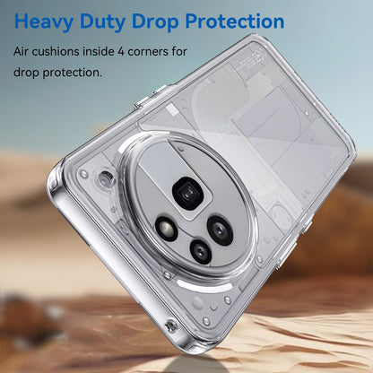 Nothing Phone (3A) Pro Soft Gel Case [Clear Bumper]