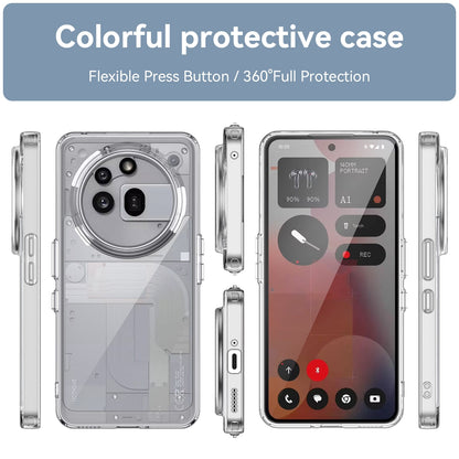 Nothing Phone (3A) Pro Soft Gel Case [Clear Bumper]