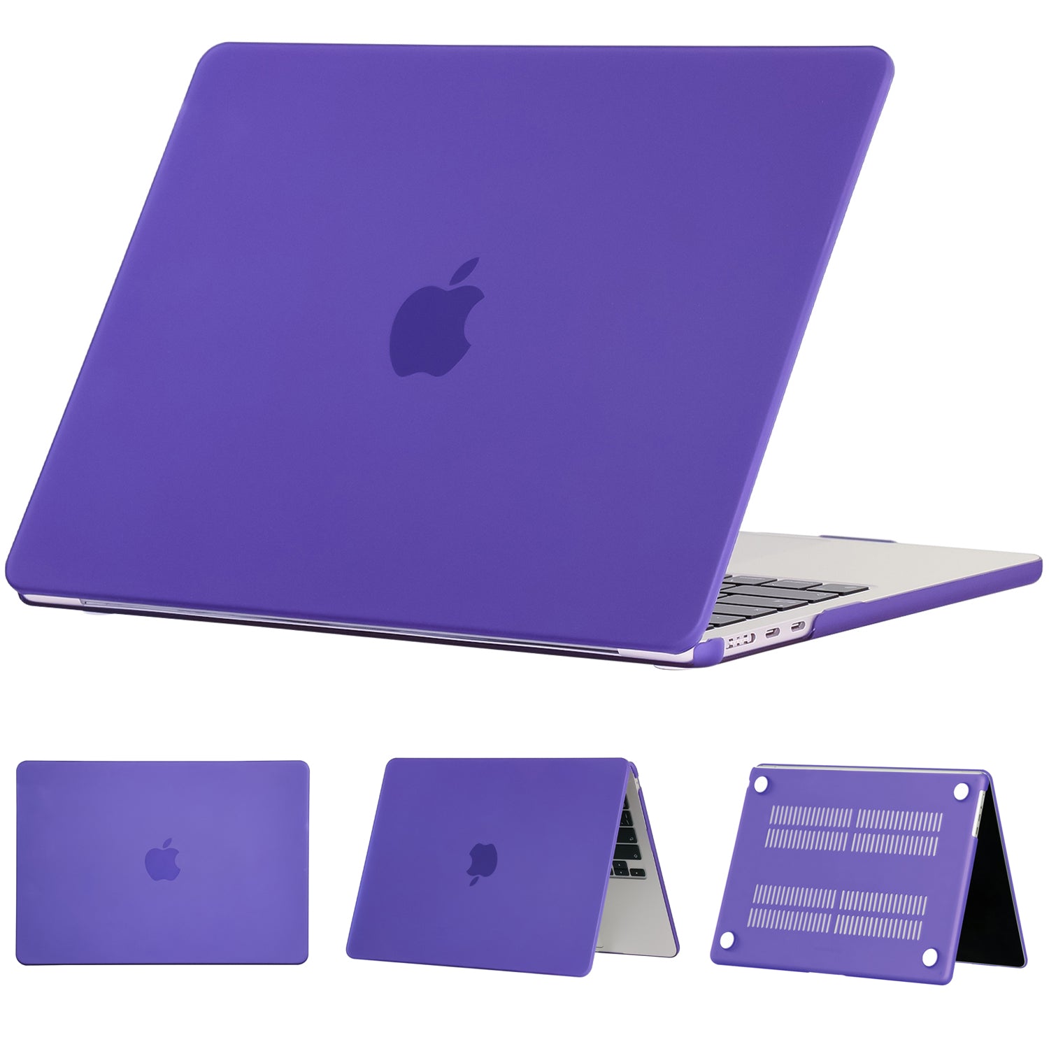 Macbook Air 15" (M3, 2024) A3114 Matte Hard Case [Purple]