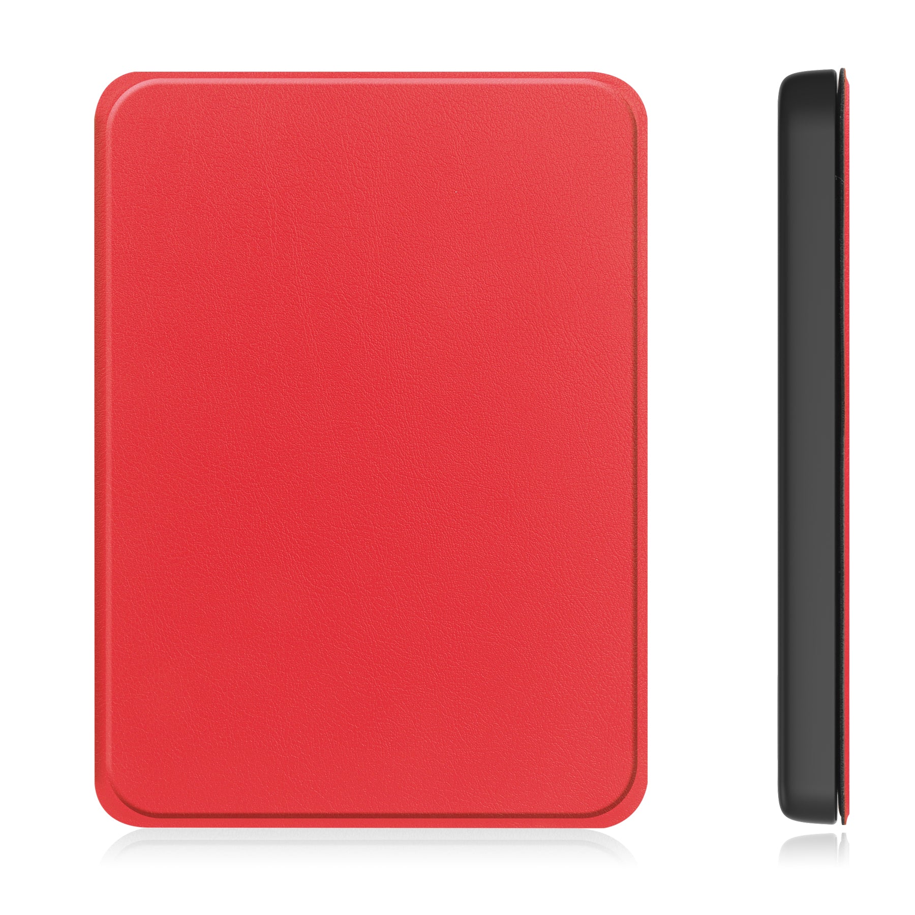 Kindle Paperwhite 6 (12th Gen 2024) Folio Pu Leather Case [Red]
