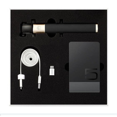Huawei Power Box- 5000maH Power Bank, Selfie Stick and Data Cable