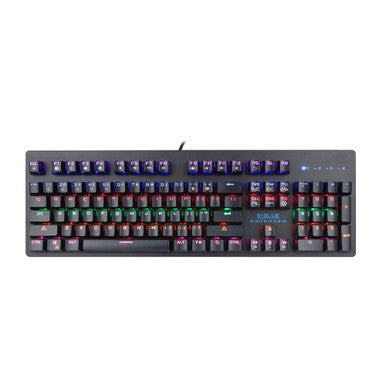 PowerPlay E-Blue Cyan Mechanical Keyboard