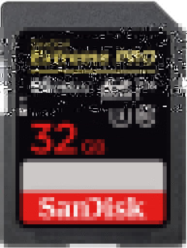 Sandisk Extreme Pro Sdhc 32Gb Up To R95Mb/S W90Mb/S Sd Card Uhs-I V30