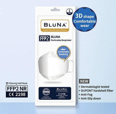Bluna FFP2 Particulate Respirator Face Mask (1pc)