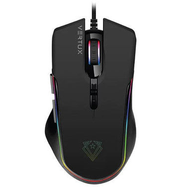 VERTUX Gaming Highly Sensitive 7 Button Programmable Gaming Mouse ASSAULTER.BLK