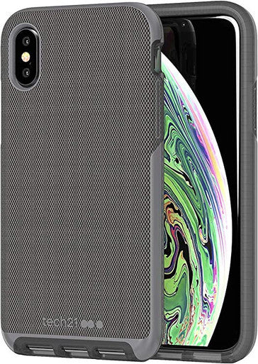 Tech21 EvoLuxe iphone Xr -grey fabric [special]