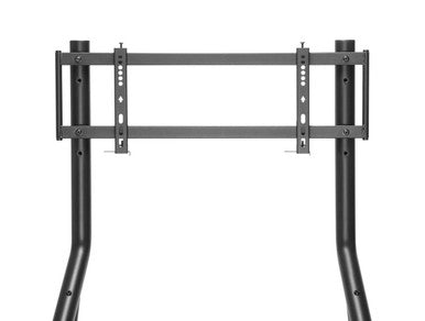 BRATECK Gaming Height Adjustable Single Monitor Stand Designed for LRS01-BS Racing Simulator Cockpit. 2 Height Settings 955/1005mm. Anti-Theft Locking Hole. Weight