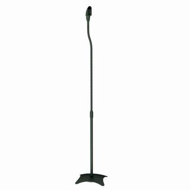 BRATECK Height Adjustable Metal Satellite Speaker Floor Stand. Height: 680mm~1100mm. Max load: 4.5kg. Sold as a pair. SS01