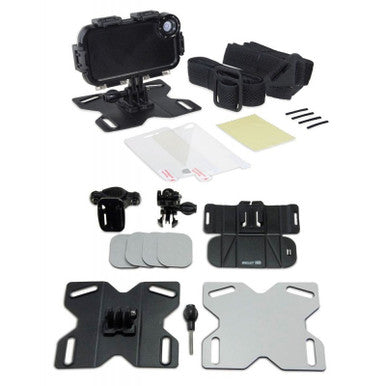 Muvit Sport Extreme Case Samsung Galaxy S4 + Support Pack: Surf, Handlebar & Helmet