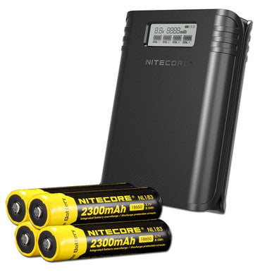 Nitecore F4 Flexible Battery Charger & Power Bank