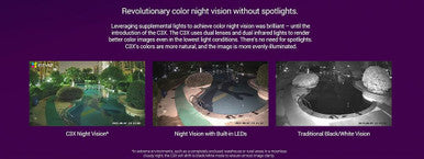 EZVIZ C3X Outdoor WiFi Smart Home Camera with Dual-lens & Built-in AI 2.8mm Lens, 1/2.7" Progressive Scan CMOS Smart H.264/H.265, 3D DNR, Digital WDR, 50Hz@25fps