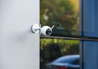 EZVIZ C3X Outdoor WiFi Smart Home Camera with Dual-lens & Built-in AI 2.8mm Lens, 1/2.7" Progressive Scan CMOS Smart H.264/H.265, 3D DNR, Digital WDR, 50Hz@25fps