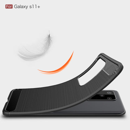 Samsung Galaxy S20 Ultra Carbon Fibre Case Red