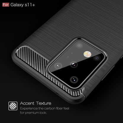 Samsung Galaxy S20 Ultra Carbon Fibre Case Red