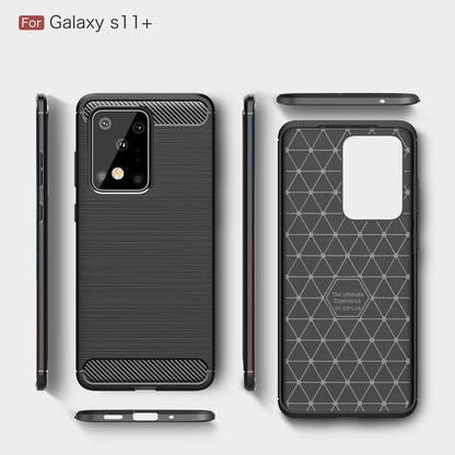 Samsung Galaxy S20 Ultra Carbon Fibre Case Red