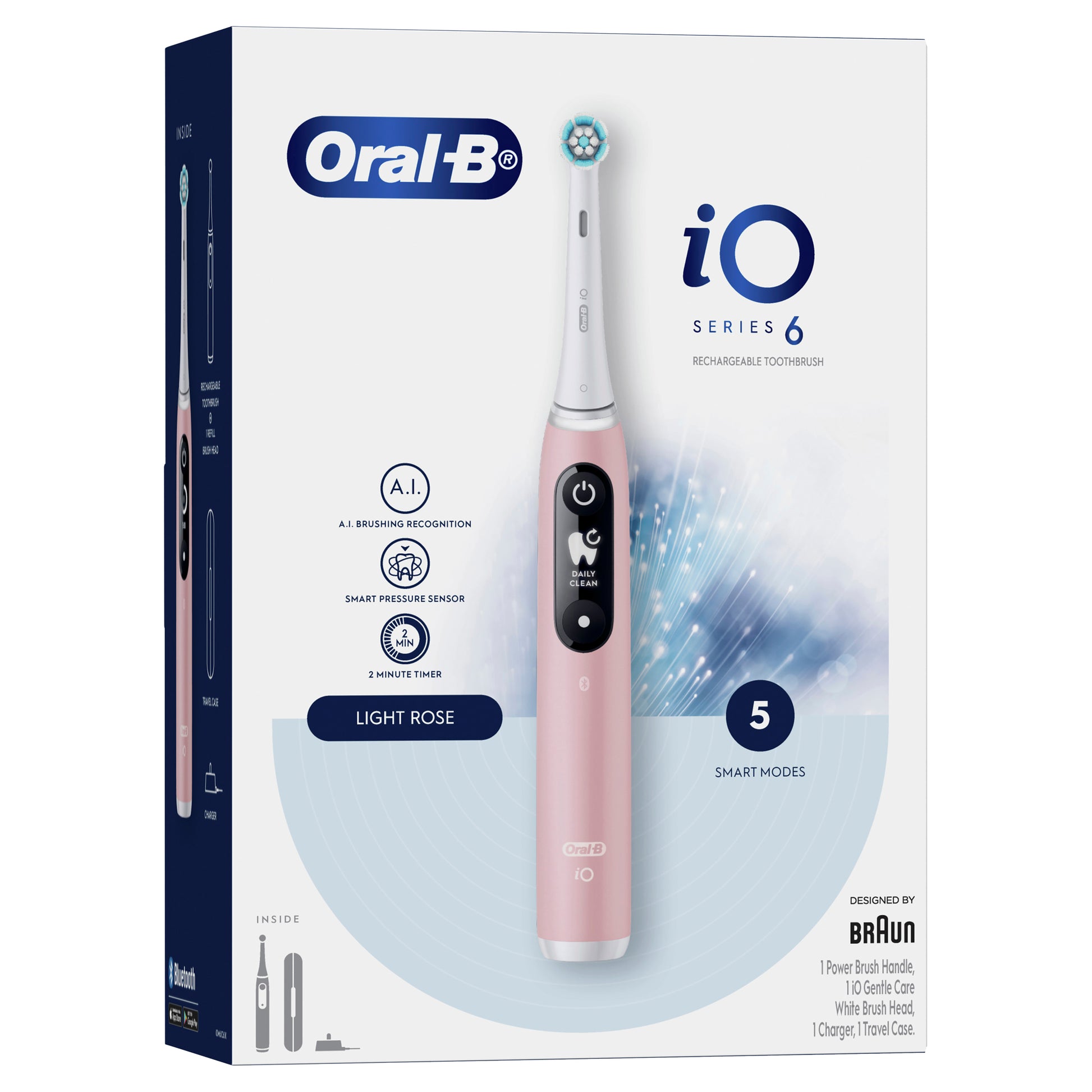 Oral-B iO 6 Series Rechargeable Toothbrush [Light Rose]