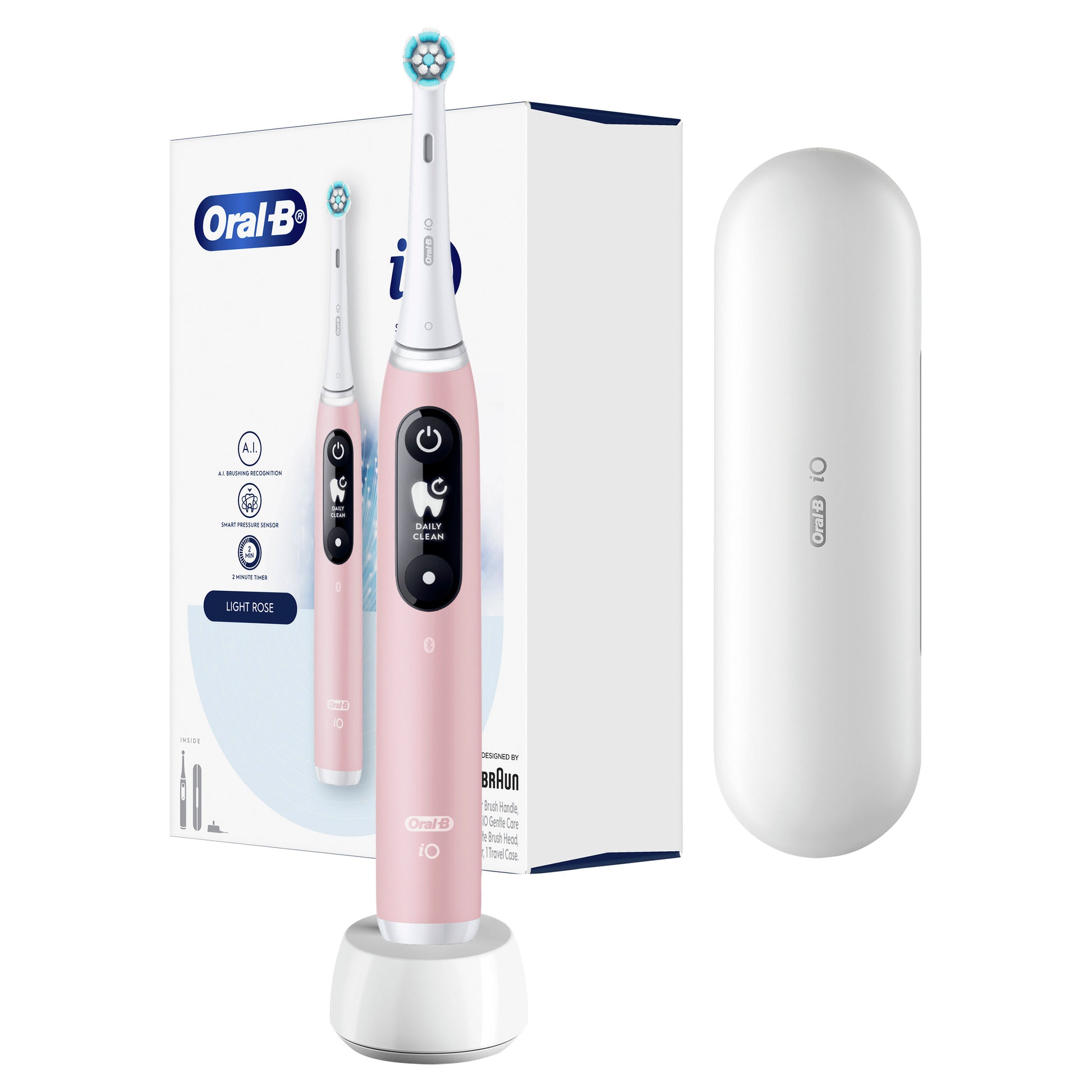 Oral-B iO 6 Series Rechargeable Toothbrush [Light Rose]