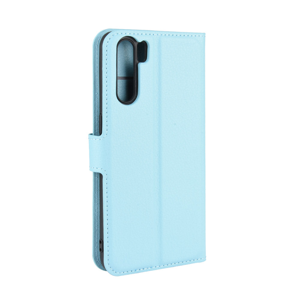 Oppo A91 Pu Wallet Case [Lightblue]