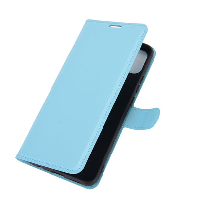 Oppo A15 Pu Wallet Case [Lightblue]