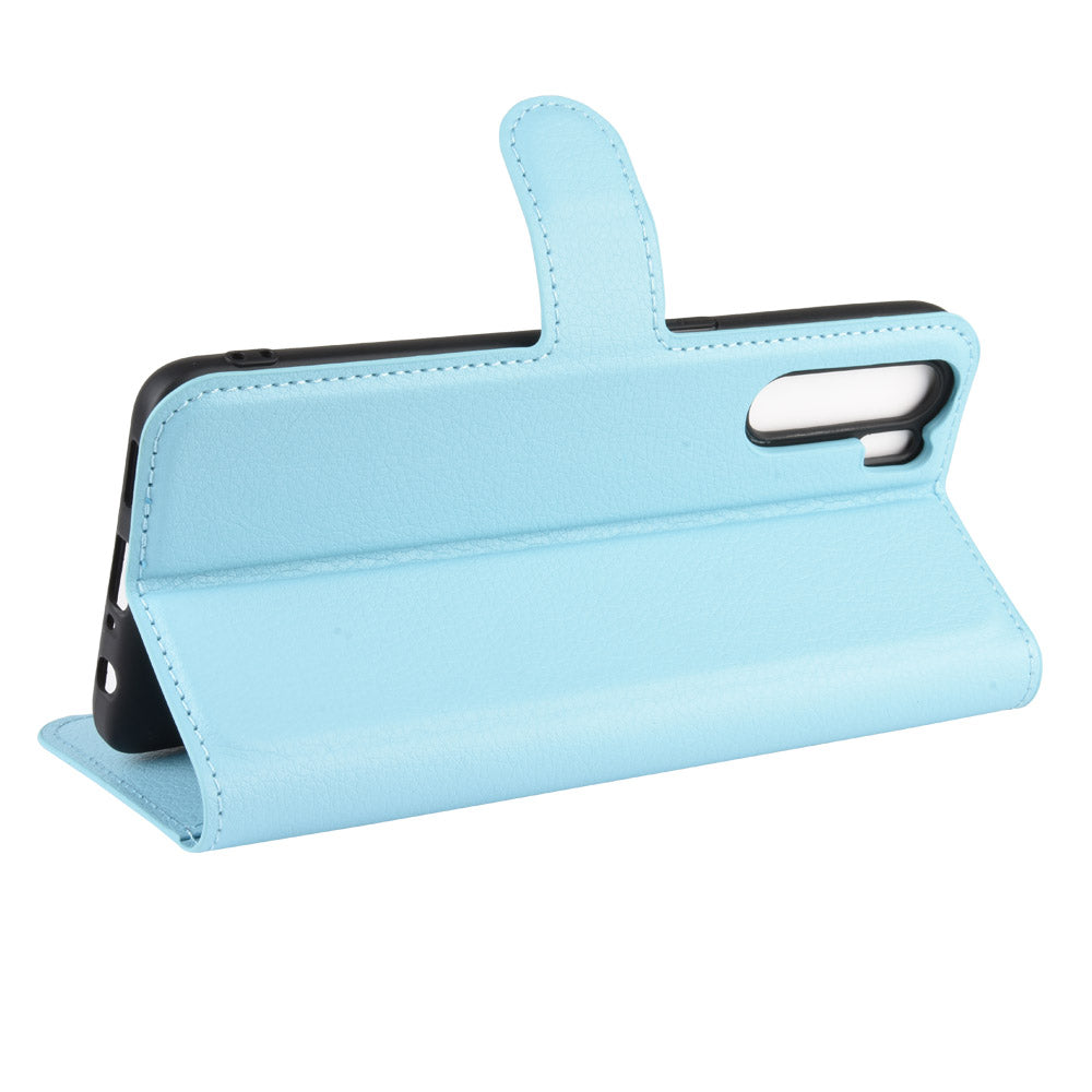 Oppo A91 Pu Wallet Case [Lightblue]