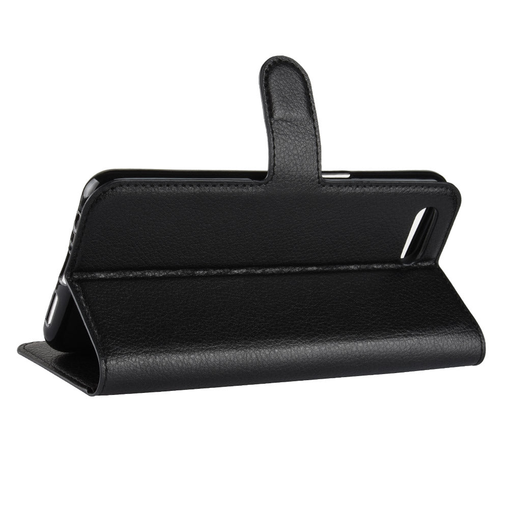 Oppo Ax5 Pu Wallet Case [Black]