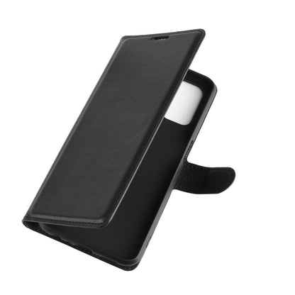 Oppo A52/A72 Pu Wallet Case [Black]