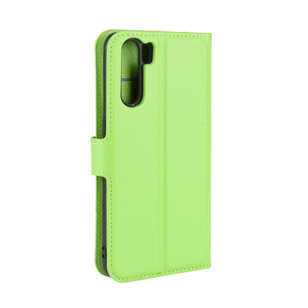 Oppo A91 Pu Wallet Case [Green]