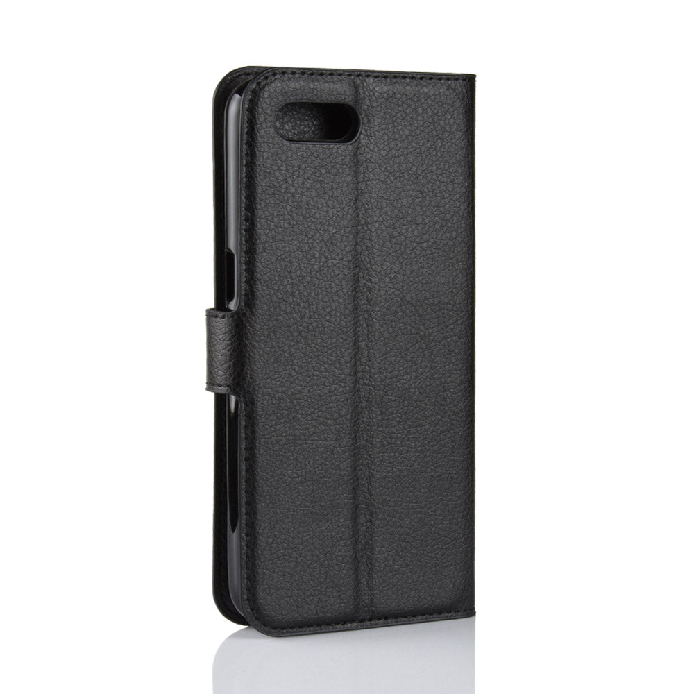 Oppo Ax5 Pu Wallet Case [Black]