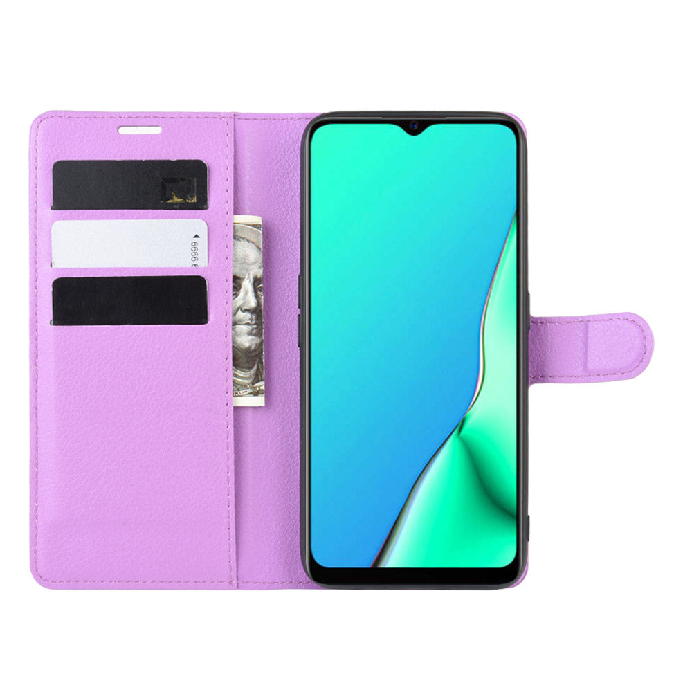 Oppo A5 2020/A9 2020 Pu Wallet Case [Purple]
