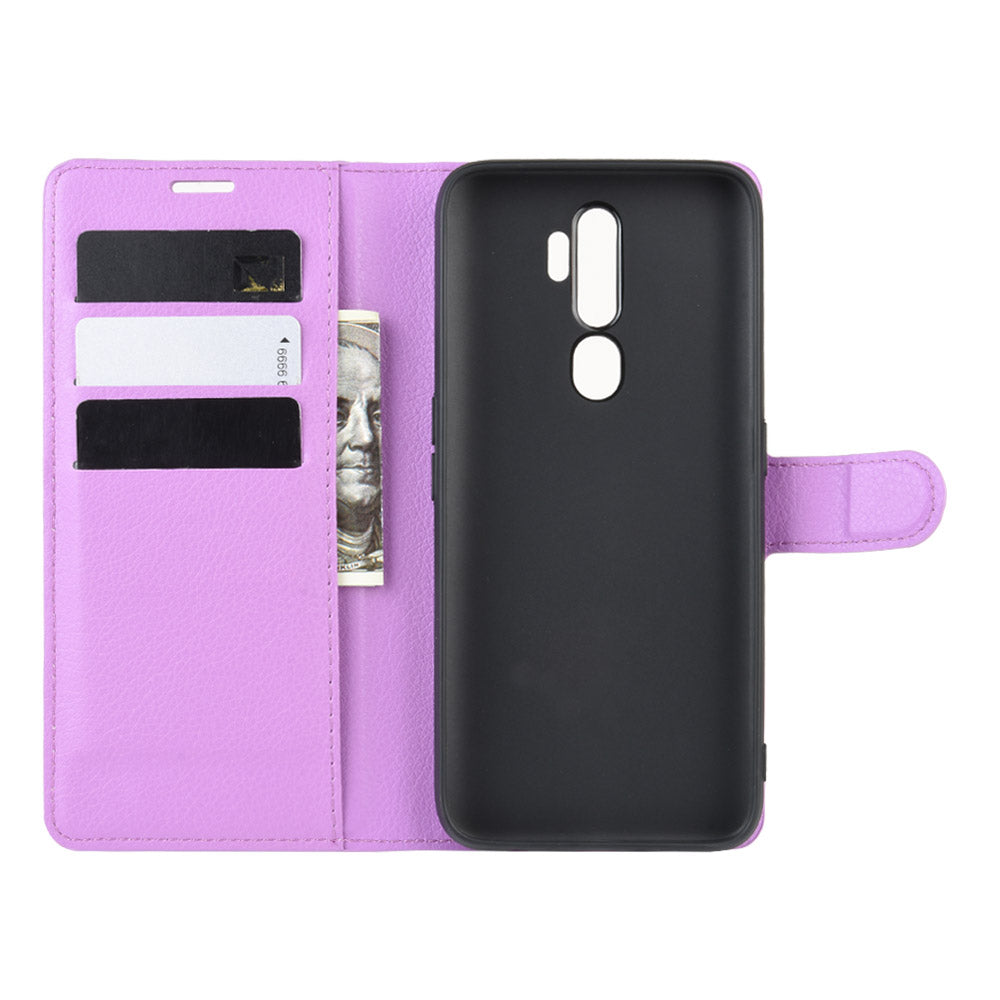 Oppo A5 2020/A9 2020 Pu Wallet Case [Purple]
