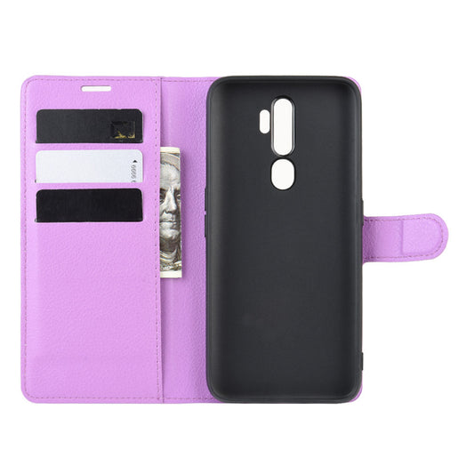 Oppo A5 2020/A9 2020 Pu Wallet Case [Purple]